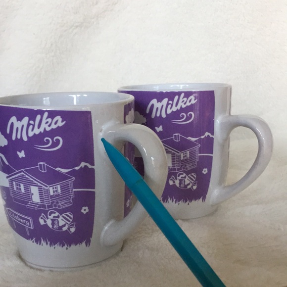Milka Osterbecher Chocolate Candy Company Mug Mugs (Set of 2 items) FLAW - Picture 12 of 15